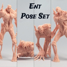 ent special - pose set tabletop creature dragons dungeons fantasy forest monster rpg tree earth boardgames angry walking walker d&d dnd twig dying treant blight waiting 3d print model - Mito3D