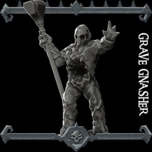 grave gnasher tabletop 3d print model - Mito3D