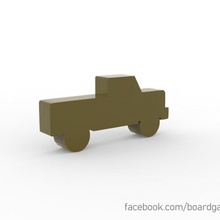 jeep meeple store car board game replacement truck token boardgame upgrade 3d print model - Mito3D