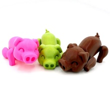 articulated piggy store animal cute flex pig flexi 3d print model - Mito3D