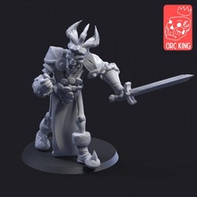 undead king tabletop army fantasy warhammer dungeon dnd warhammer40k 5th citadel warhammerfantasy ageofsigmar dungeonanddragons armies orcking orckingminiatures undeaking 3d print model - Mito3D