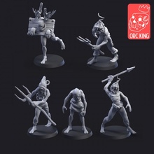 zombies tabletop army fantasy undead warhammer dungeon dnd warhammer40k 5th citadel warhammerfantasy ageofsigmar dungeonanddragons armies orcking orckingminiatures zombi 3d print model - Mito3D