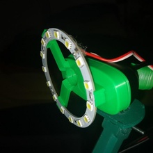 c270 focuser led ring support camera raspberry octopi mount logitech light strip octolapse 3d print model - Mito3D