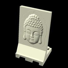 buddha phone stand buddhism chinese phonestand 3d print model - Mito3D