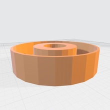 10mm spring guide springguide 3d print model - Mito3D