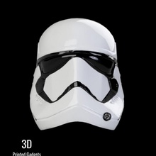 storm trooper helmet 3d printing wearable jedi starwars stormtrooper mandalorian lastjedi 3d print model - Mito3D