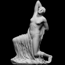 dying niobid scan 3d girl sculpture death nude plaster figurative daughter openglam artec-eva smk-open 3d print model - Mito3D