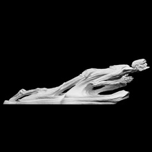 ombre analyse sculpture bronze mort figuratif symbolisme niels hansen jacobsen 3d print model - Mito3D