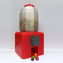 dispensador golosinas máquina jardín titular azúcar dulces contenedor escritorio juguete 3d print model - Mito3D