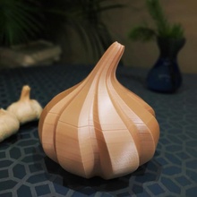 poly garlic container bulb fruit storage vegetable onion ventilated 3d print model - Mito3D
