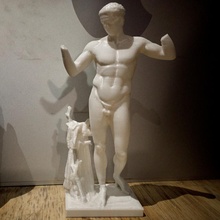 diadoumenos copy scan greece man marble male nude athlete athens polykleitos classicalage delos ancientgreekart nationalarchaeologicalmuseum hellenisticage 3d print model - Mito3D