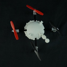 mini dalek drone médico gadgets aparelhos eletrônicos drque microdrone30 rcbanner 3d print model - Mito3D