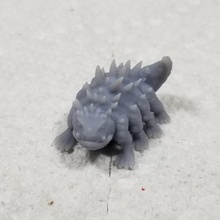 basilisco creatura lucertola miniature mostro rettile rpg tavolo 28mm dnd dungeon draghi esploratore miniatura 3d print model - Mito3D