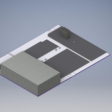 Grün Dach Modell siuc 3d print model - Mito3D