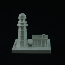 cartoon building 010 lighthouse toys & games 3d print model - Mito3D