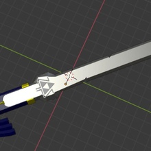 Maître épée 3d print model - Mito3D