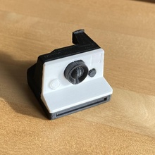 mini polaroid telecamera 3d print model - Mito3D