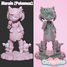 chyuuties fanart marnie pokemon toys & games sheild sword 3d print model - Mito3D