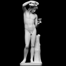 ganymede filling cup scan rome sculpture boy male nude plaster copenhagen denmark olympus jupiter full-figure thorvaldsen bertel-thorvaldsen cc0 nectar openglam catamite 3d print model - Mito3D