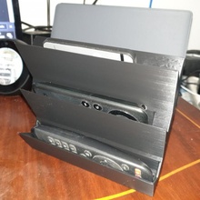 remote holder controler 3d print model - Mito3D