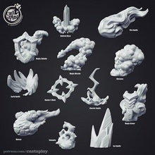 sorts cool fantaisie rpg magie mage roulette donjon Patreon jeter assistants guilde castnplay as sorcellerie 3d print model - Mito3D