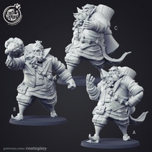 alchemist tabletop epic rpg wizard magic mage caster dungeon cast alchemy fat wizards spellcaster guild castnplay 3d print model - Mito3D