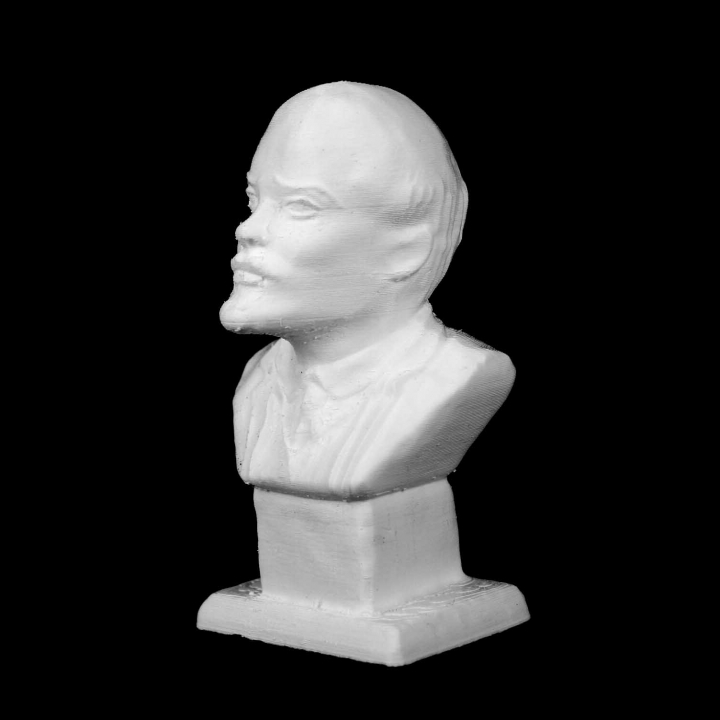 busto lenin cavriago italia scansione 3D print model - Mito3D