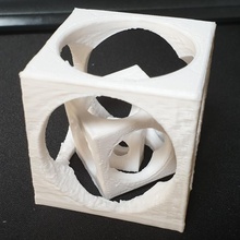 cube fdm imprimante 3d print model - Mito3D