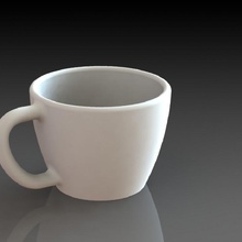café taza educación comida beber casa cocina té líquido reciclado menaje producto elemento salón 3d print model - Mito3D