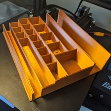 bilden Halter Unterstützung Veranstalter Box Container Make upholder up Organizer 3d print model - Mito3D