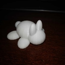 bunny animal cute test adorble 3d print model - Mito3D