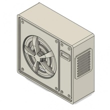 1 18 Luft Conditioner Wunder Requisiten Diorama Joe gi 3d print model - Mito3D