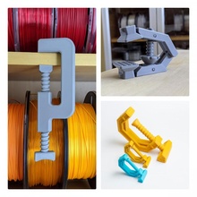 3 clamp bundle store holder diy office paper peg stationery tool tools workshop maker glue clamps pressure 3d print model - Mito3D