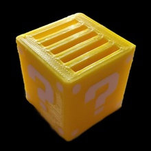 commutateur Jeu titulaire soutien nintendo cube mario 3d print model - Mito3D