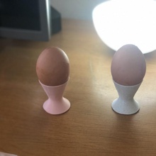 egg stand eggs kitchen household 3d print model - Mito3D