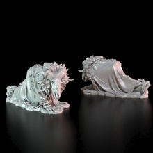 wild spectre tabletop printable stl beast creature fantasy ghost horror medieval model monster rpg undead warhammer miniature dungeon d&d frostgrave mordheim spiders horned hq warcry 3d print model - Mito3D