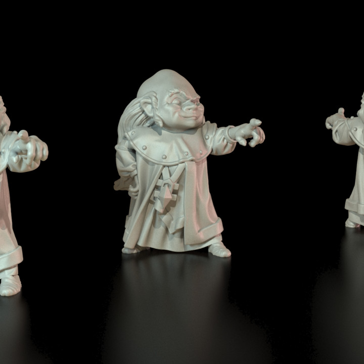 Maestro Tienda dibujos animados dragones mazmorras fantasía héroe rpg martillo guerra mago contento enano mesa arte fan hobbit d frostgrave calvo hechicero mediano 3D print model - Mito3D