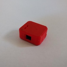 Adafruit mikrolipo şarj cihazı muhafaza lipo pil 3d print model - Mito3D