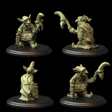 goblin wizard tabletop 3d stl creature dragons dungeons miniatures printing magic mage caster patreon 28mm dnd 32mm tytantroll scaling elegoomars 3d print model - Mito3D
