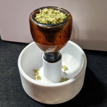 bowl packing aid weed 3d print model - Mito3D