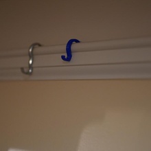 wall trip hook hanger knob picture hang trim baseboard 3d print model - Mito3D
