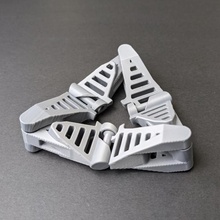 kaleidocycle - print place store art fun math geometry insideout fidget spinner flexagon 3d print model - Mito3D