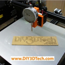creality cr-10 dial indicator mount bed level tramming prints leveling 3d print model - Mito3D