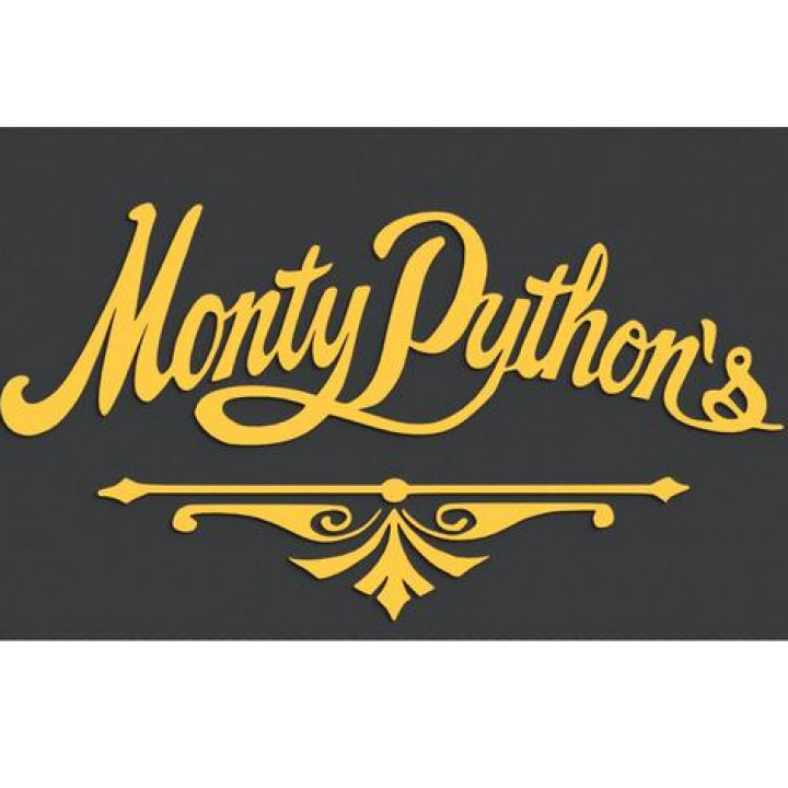 monty Pythons Text Logo Python 3D print model - Mito3D