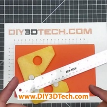 parametrico centro finder mano attrezzo utensili legna Lavorando centerfinder 3d print model - Mito3D