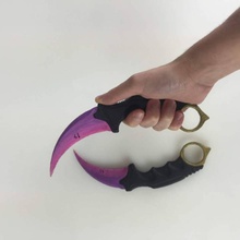 cs inspired karambit knife props & cosplay videogame counterstrike globaloffensive counter-strike 3d print model - Mito3D