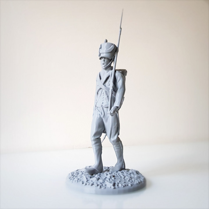 napoleonic soldier walk store toy toys napoleon 3D print model - Mito3D