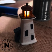 lighthouse toys & games art 3d print model - Mito3D