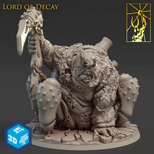 lord decay tabletop demon fantasy miniatures forge titan deamon 3d print model - Mito3D