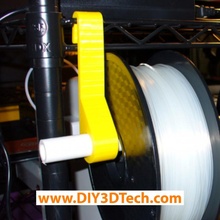 wire shelving filamento carrete soporte portacarretes portabobinas 3d print model - Mito3D